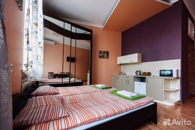 

Квартира-студия, 30 м², 2 кровати