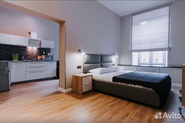 

1-к. квартира, 40 м², 2 кровати