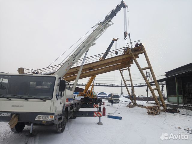 Услуги автокранов 25, 30 тонн, стрела 48 метров Услуги автокранов 25, 30 тонн, стрела 48 метров