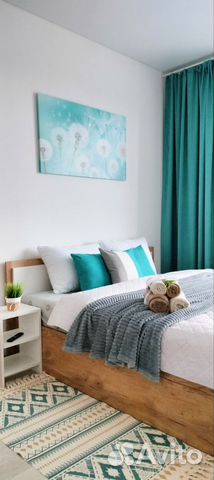 

1-к. квартира, 40 м², 3 кровати