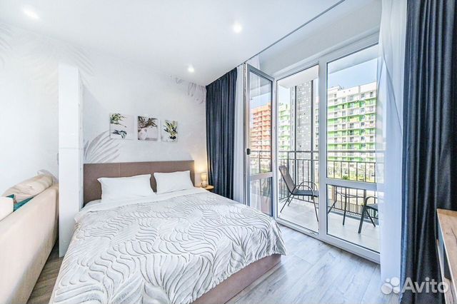 

Квартира-студия, 26 м², 2 кровати