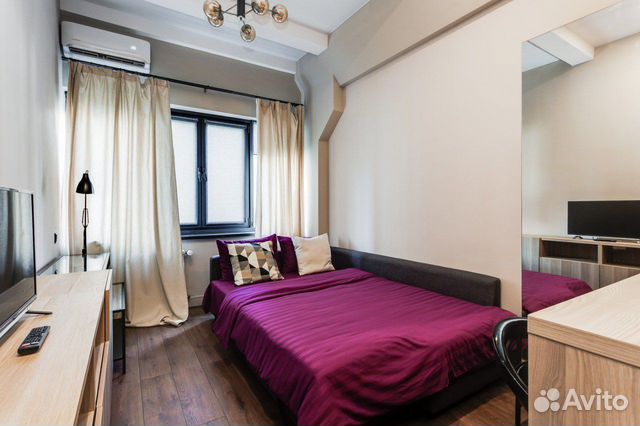 

Квартира-студия, 25 м², 1 кровать