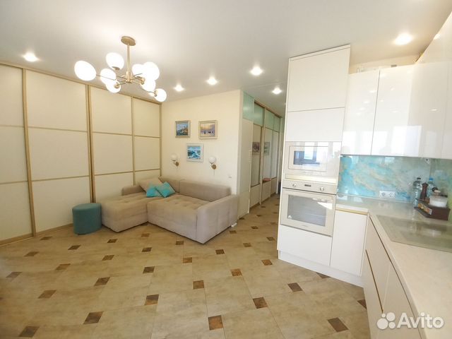 

1-к. квартира, 52 м², 3 кровати