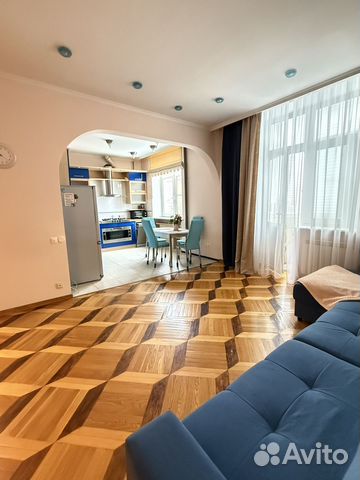 

3-к. квартира, 79,8 м², 4 кровати