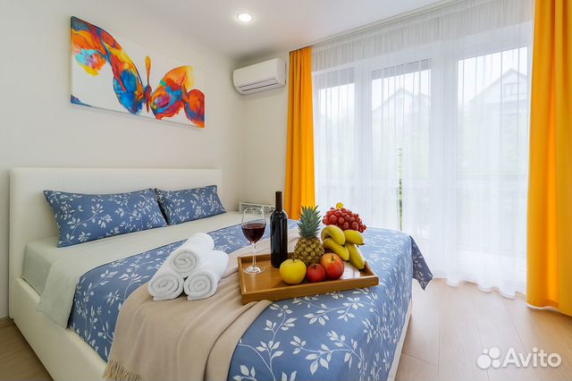 

Квартира-студия, 30 м², 2 кровати