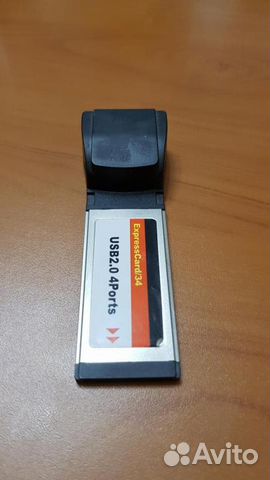 Переходник pcmcia - 4 USB 2.0