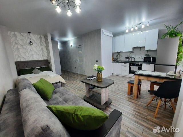 

Квартира-студия, 35 м², 2 кровати