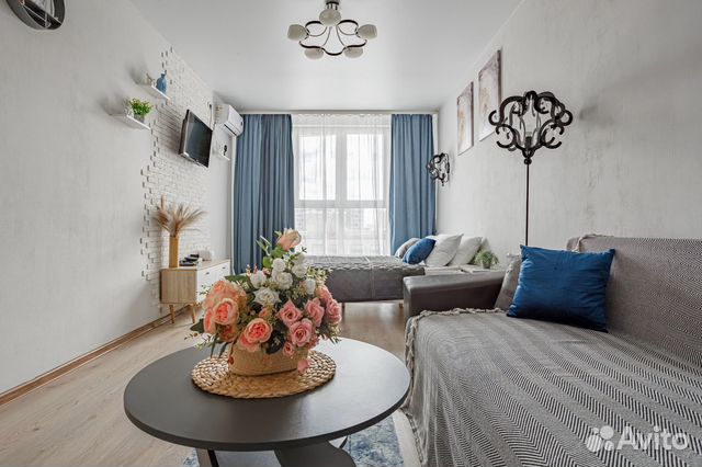 

1-к. квартира, 51 м², 2 кровати