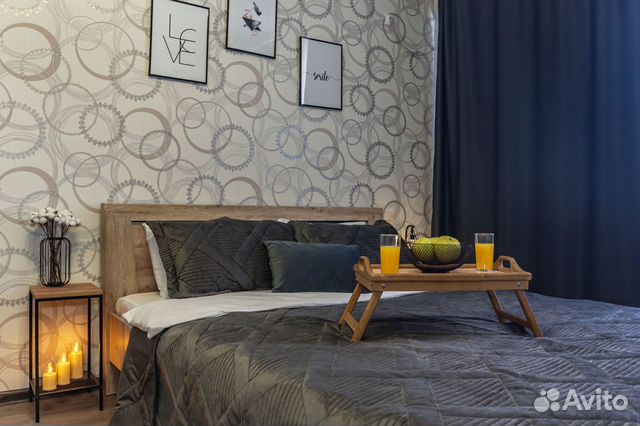 

1-к. квартира, 38,5 м², 2 кровати