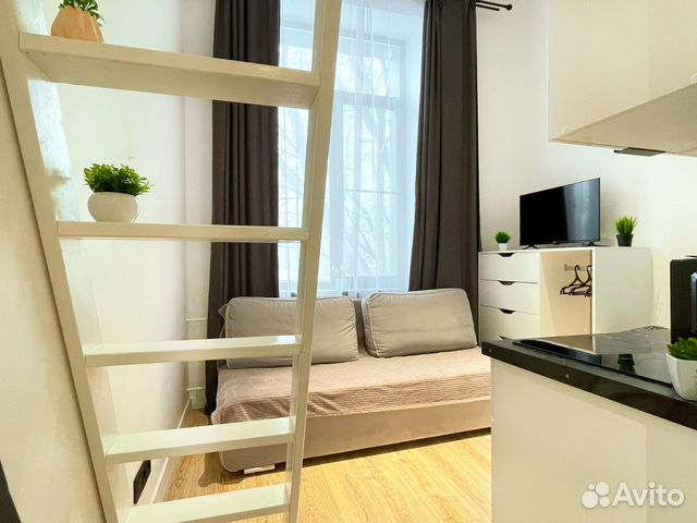 

Квартира-студия, 15 м², 2 кровати