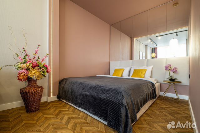 

1-к. квартира, 38 м², 2 кровати