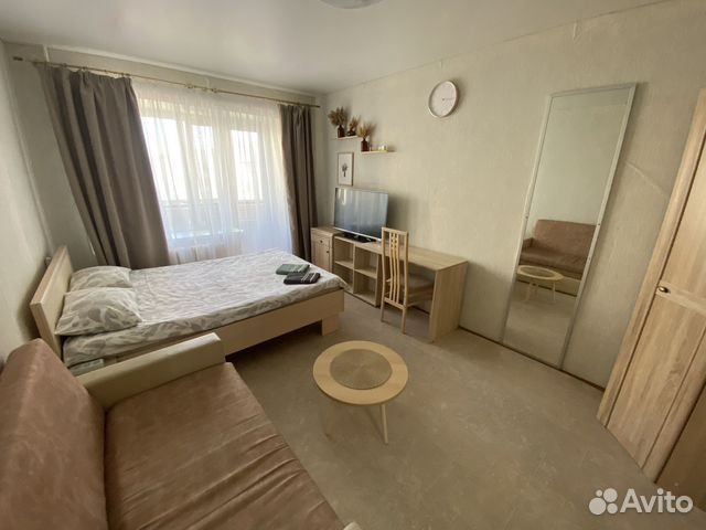 

1-к. квартира, 30 м², 3 кровати