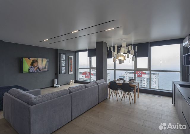 

Квартира-студия, 54 м², 2 кровати