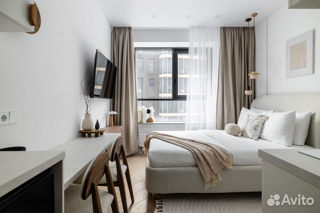 

Квартира-студия, 26 м², 1 кровать
