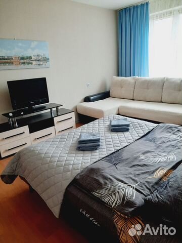 

1-к. квартира, 40 м², 2 кровати