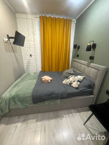 

Квартира-студия, 17 м², 1 кровать