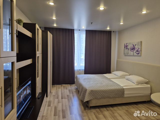 

Квартира-студия, 27 м², 1 кровать