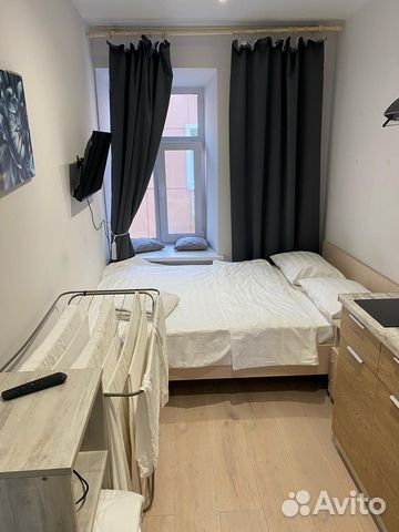 

Квартира-студия, 15 м², 1 кровать