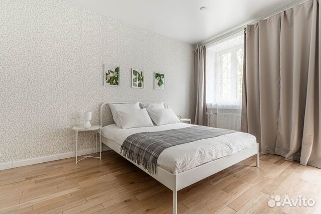 

2-к. квартира, 47,5 м², 2 кровати