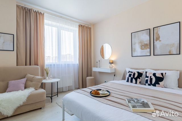 

Квартира-студия, 31 м², 2 кровати