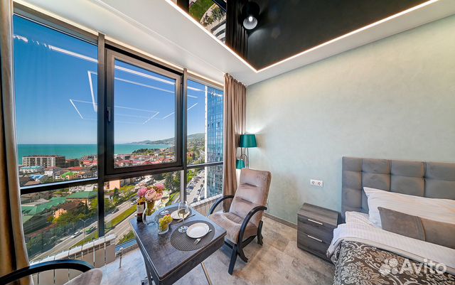 

Квартира-студия, 35 м², 2 кровати