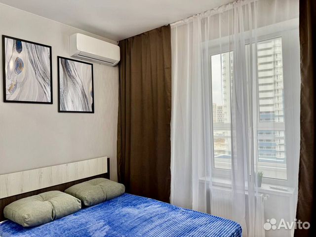 

1-к. квартира, 38 м², 2 кровати