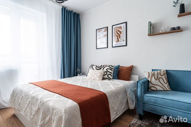 

Квартира-студия, 25 м², 2 кровати