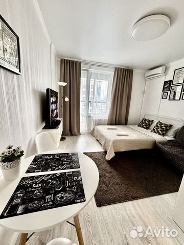 

Квартира-студия, 26 м², 2 кровати