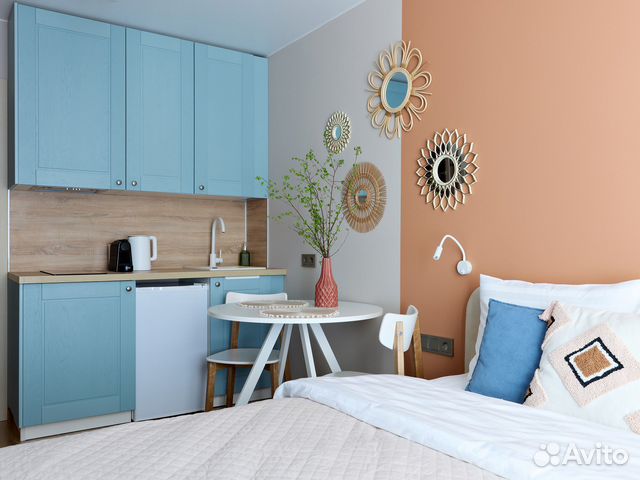 

Квартира-студия, 21 м², 1 кровать