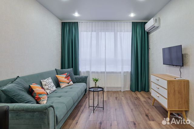

1-к. квартира, 46 м², 2 кровати