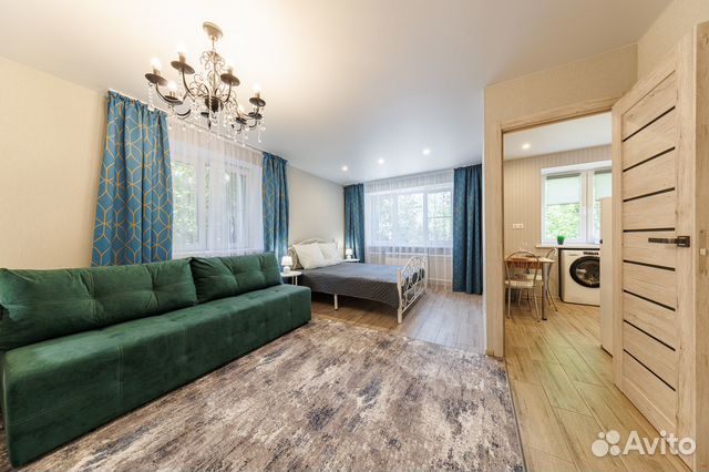

1-к. квартира, 35 м², 2 кровати