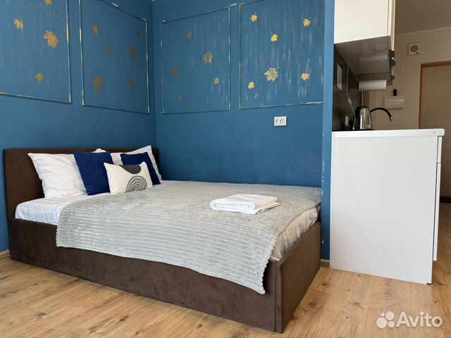 

Квартира-студия, 27 м², 1 кровать