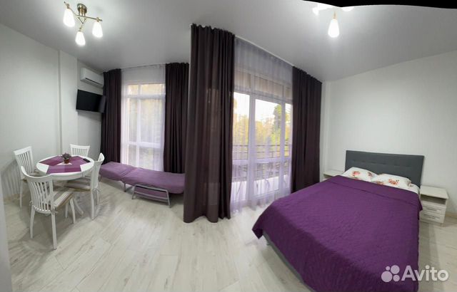 

Квартира-студия, 34 м², 3 кровати