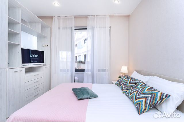 

Квартира-студия, 40 м², 2 кровати