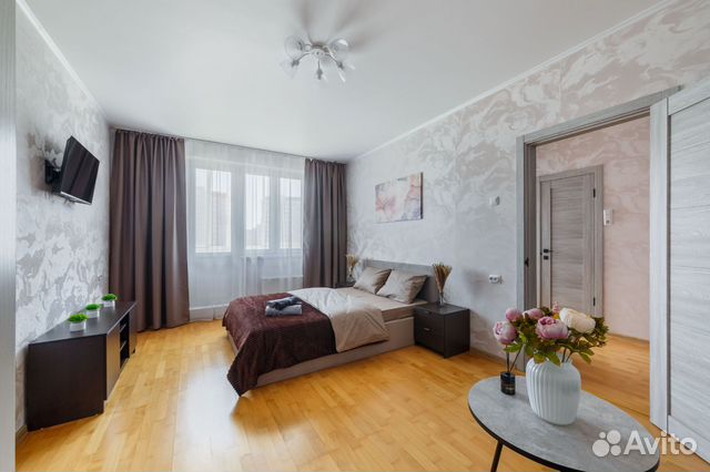 

1-к. квартира, 35 м², 2 кровати