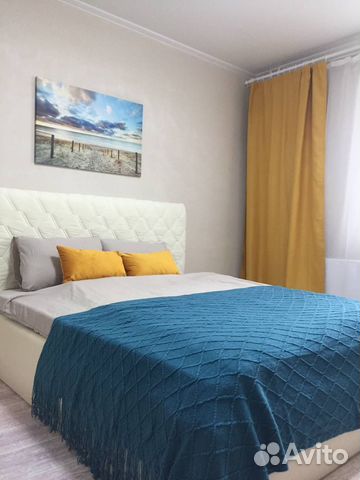 

2-к. квартира, 45,5 м², 2 кровати