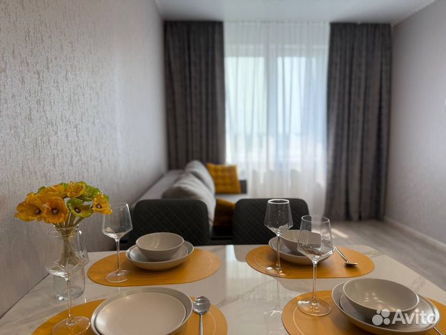 

1-к. квартира, 38 м², 2 кровати
