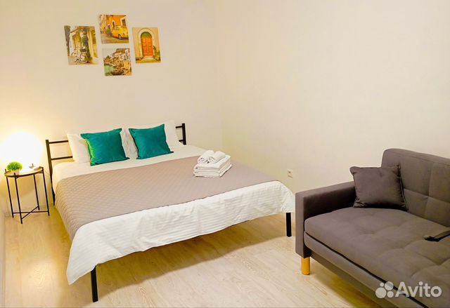 

1-к. квартира, 30 м², 2 кровати