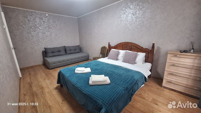 

1-к. квартира, 34 м², 2 кровати