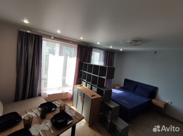 

Квартира-студия, 32 м², 2 кровати
