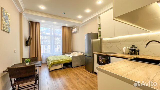 

Квартира-студия, 26 м², 2 кровати
