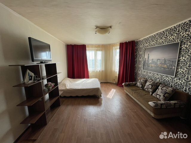 

1-к. квартира, 39 м², 2 кровати