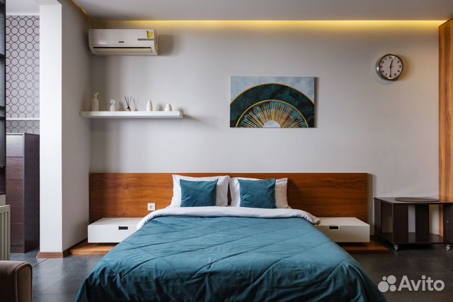 

Квартира-студия, 37 м², 3 кровати