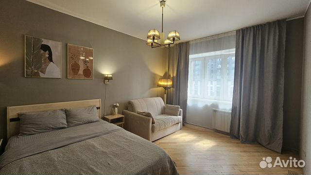 

1-к. квартира, 39 м², 2 кровати