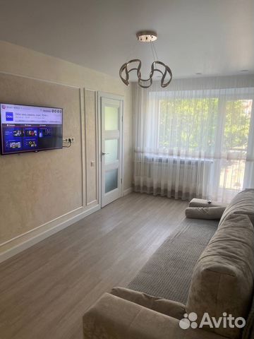 

2-к. квартира, 44 м², 2 кровати