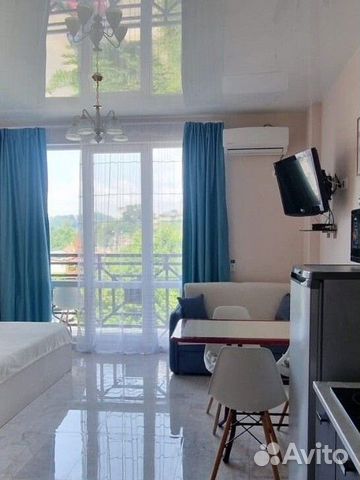 

Квартира-студия, 23 м², 2 кровати