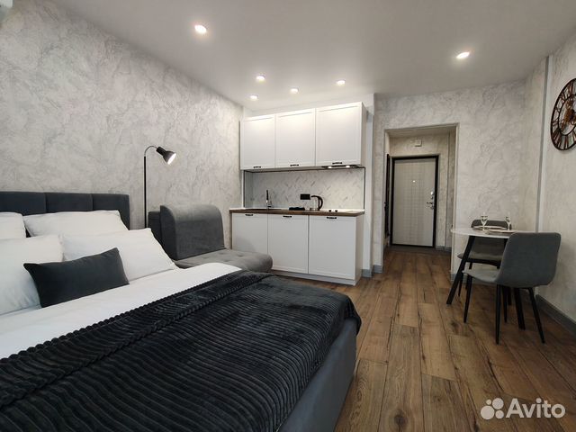 

Квартира-студия, 27 м², 2 кровати
