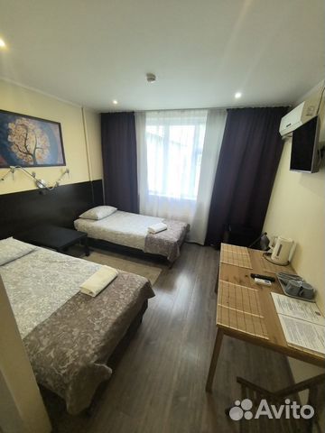 

Квартира-студия, 17 м², 2 кровати
