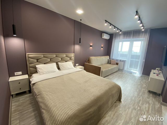 

1-к. квартира, 42 м², 2 кровати