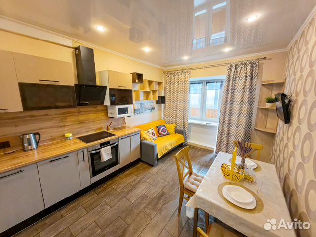 

1-к. квартира, 57 м², 2 кровати